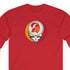 Grateful Dead - The Gridiron Collection: Tampa Bay Edition Stealie Ultra Cotton Long Sleeve Tee - StealieShop